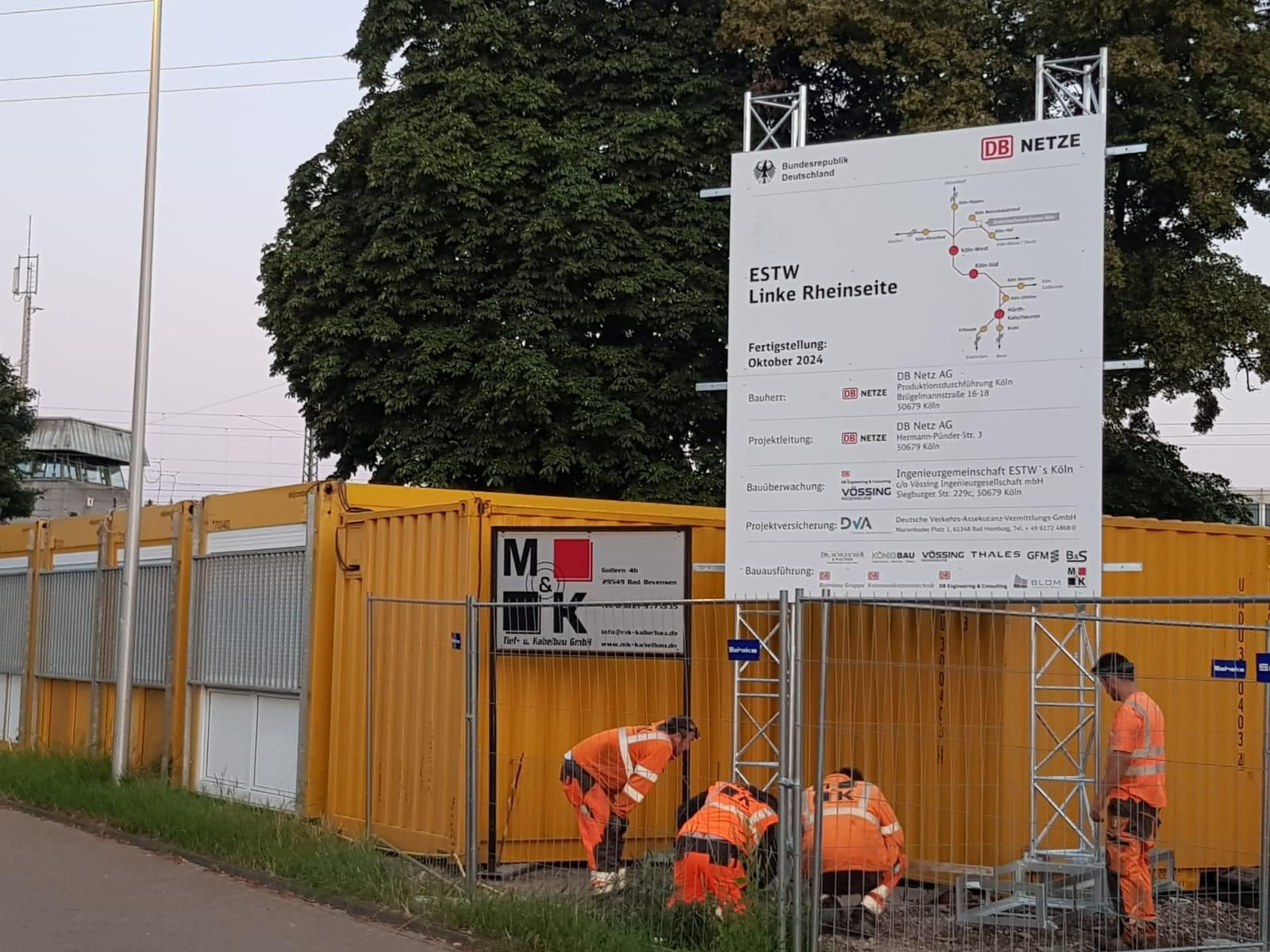 M+K Projekt ESTW Linke Rheinseite