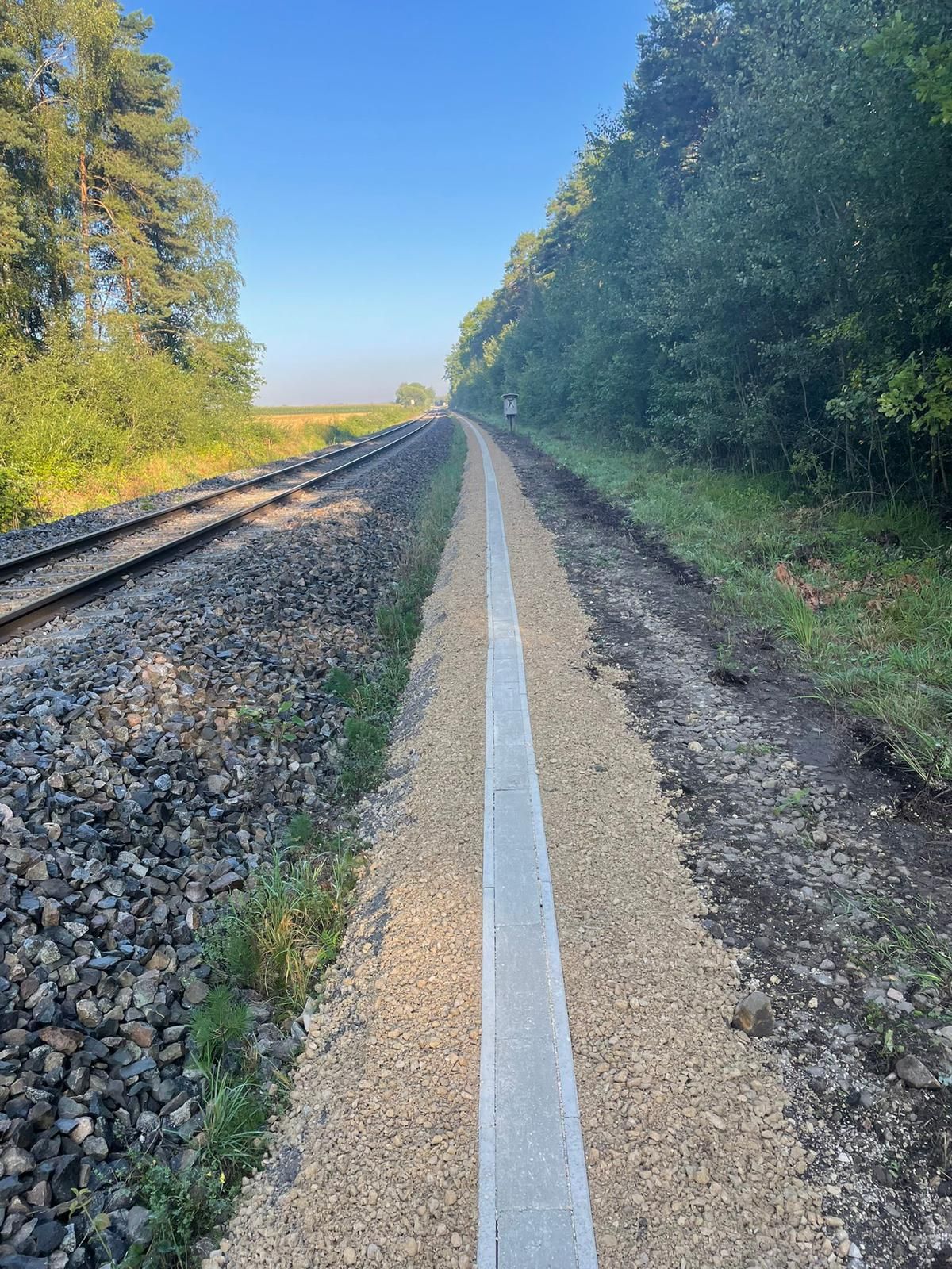 Baustelle Kabelschacht